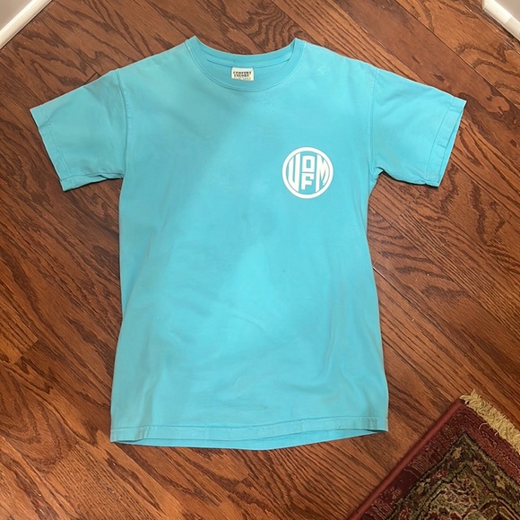 Powder Blue Ole Miss Shirt (S) - Picture 1 of 4